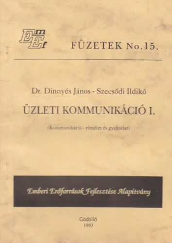 Üzleti kommunikáció I-III. Újdonság