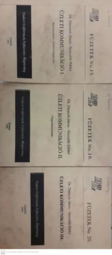 Üzleti kommunikációa I-III.Dr. Dinnyés János - Szecsődi Ildikó Szuper akció