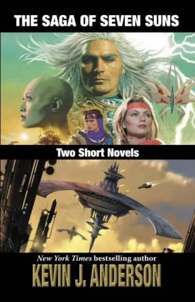 Végkiárusítás The Saga of Seven Suns Two Short Novels - Includes Veiled Alliances and Whistling Past the Graveyard