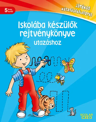 Alacsony ár Iskolába készülők rejtvénykönyve utazáshoz