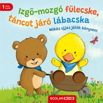 Akció Izgő-mozgó fülecske, táncot járó lábacska - Mókás ujjas játék könyvem