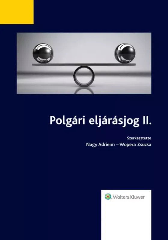 Polgári eljárásjog II. - E-könyv Gyors szállítás