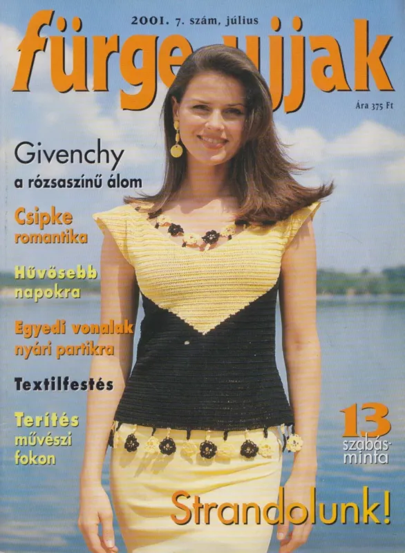 Alacsony ár Fürge ujjak 2001. 7. szám július