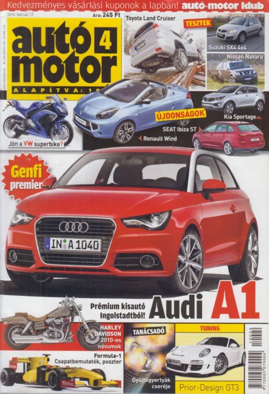 Autó-motor 2010. február 17. Népszerű