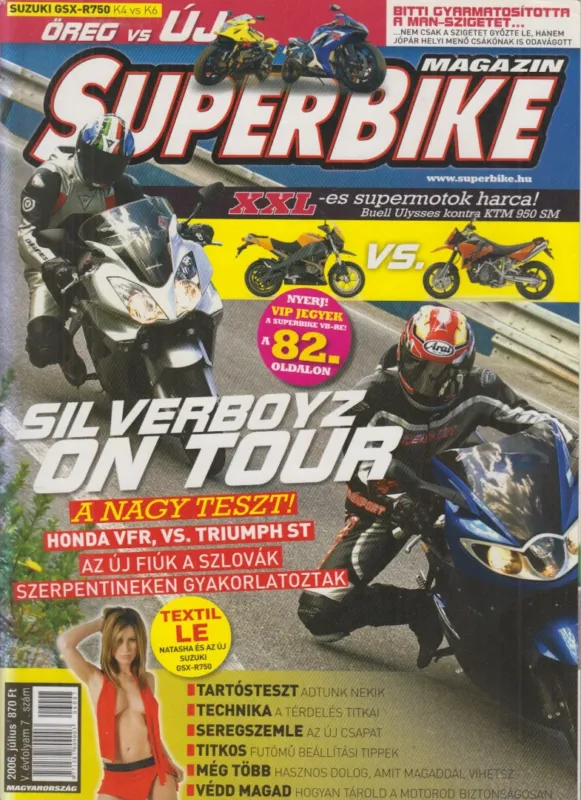 SuperBike Magazin 2006. július Kedvezmény