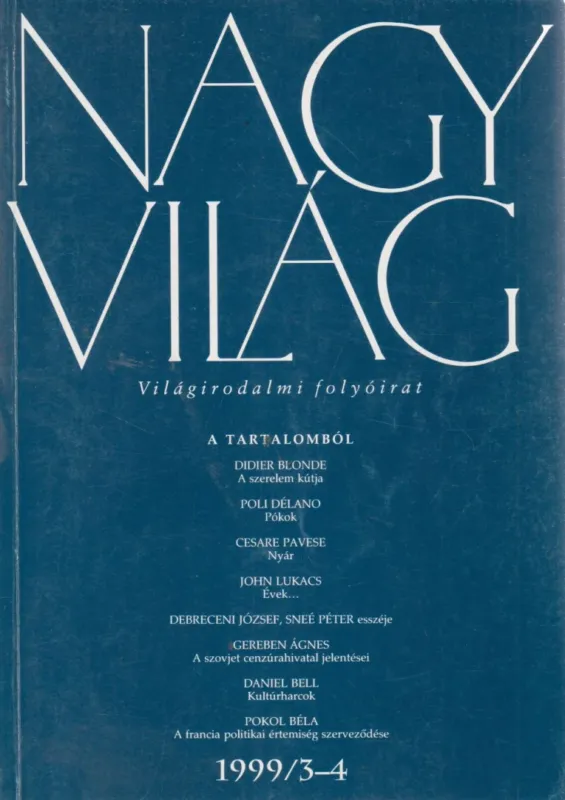Vedd meg most Nagyvilág 1999/3-4