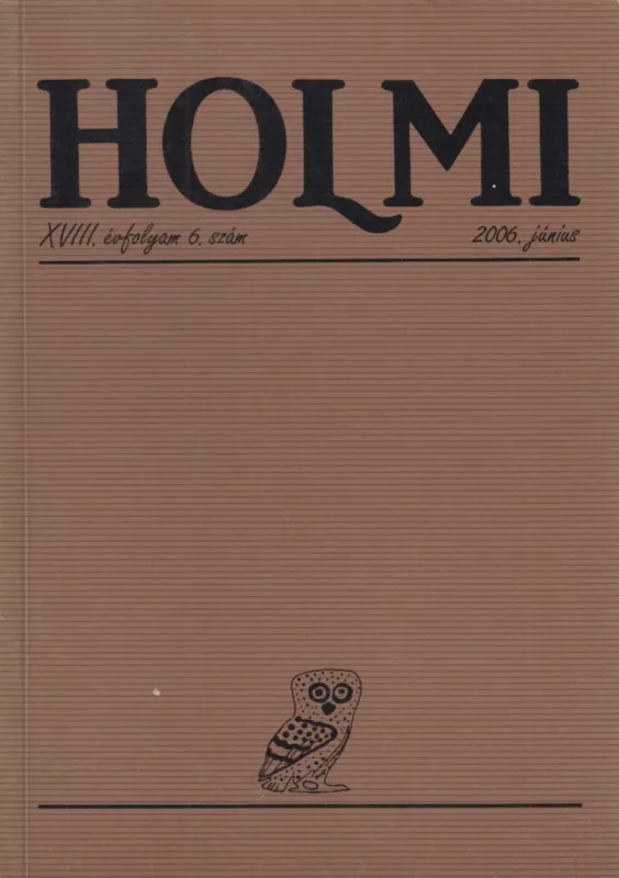 Vedd meg most Holmi 2006. június