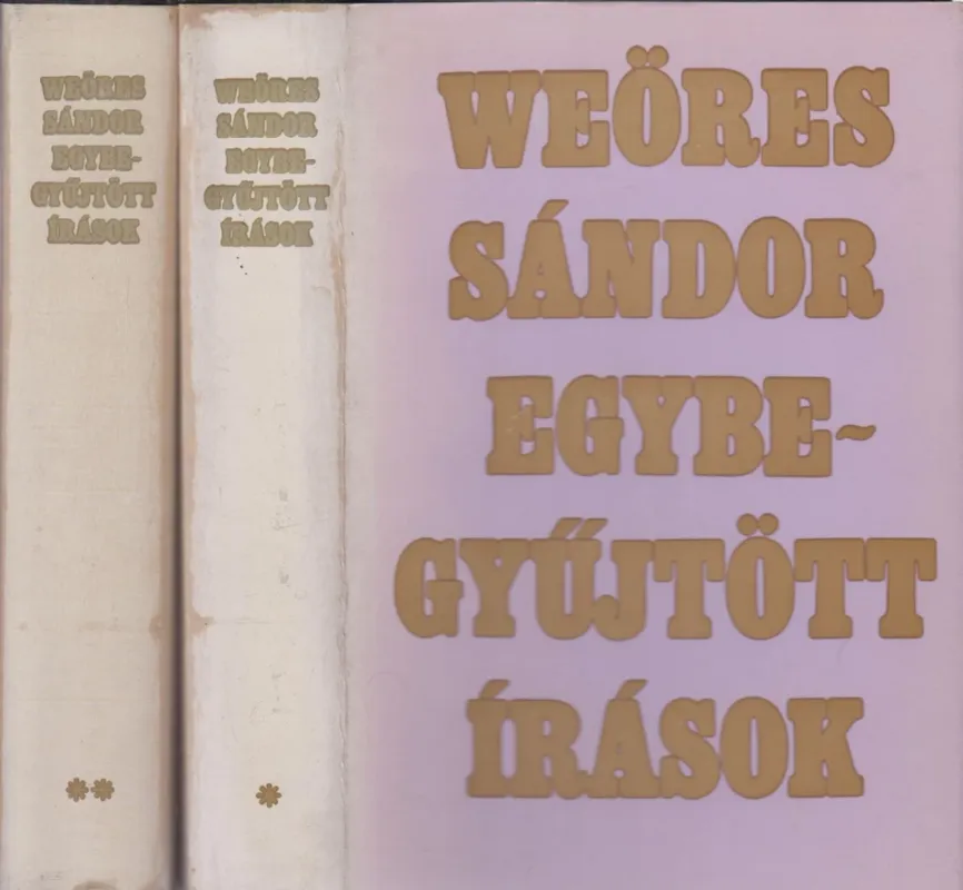 Outlet Egybegyűjtött írások I-II.