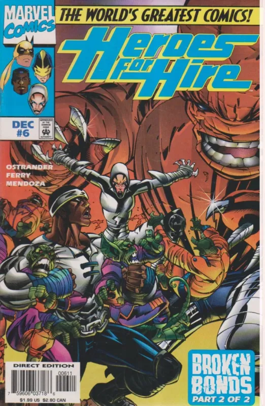 Végkiárusítás Heroes for Hire Vol. 1. No. 6.